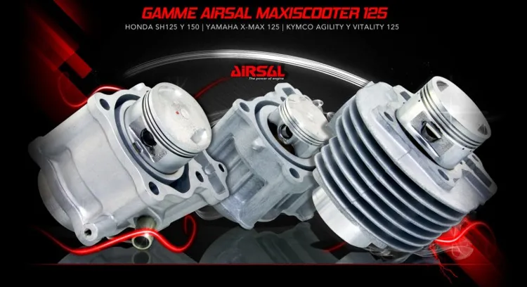 Gamme Cylindre Airsal Maxi Scooter