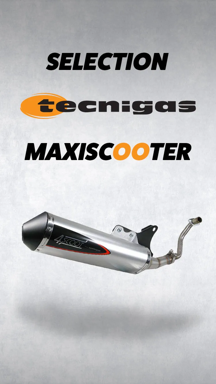 Pot Echappement Scooter 125 150 Tecnigas Peu Bruyant