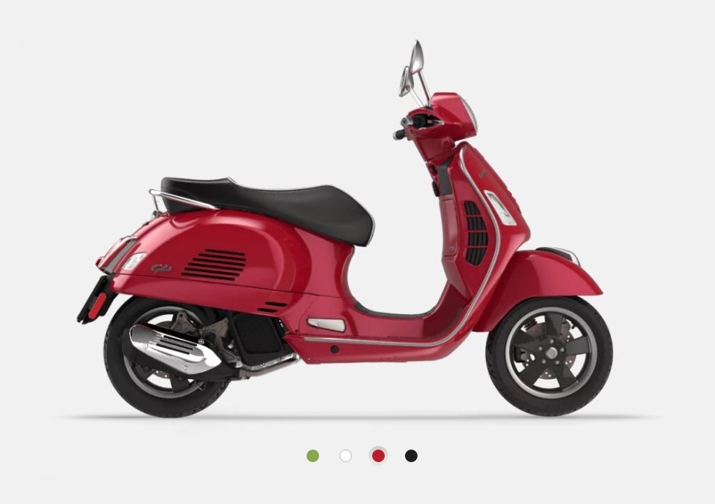 Go tez  la Dolce Vita au guidon du Vespa  GTS  125  cc 