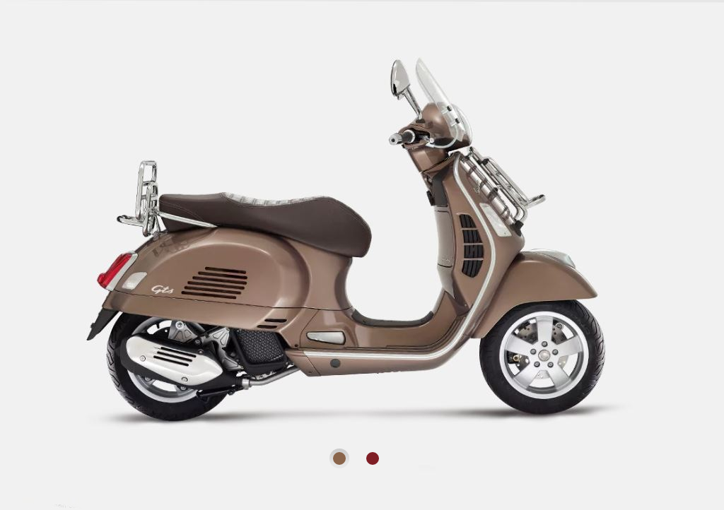 Go tez  la Dolce Vita au guidon du Vespa  GTS 125  cc 